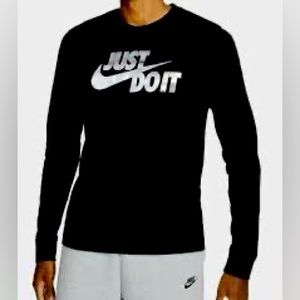 Nike “Just do it” long sleeve men’s t-shirt. DB6529-010 Size M